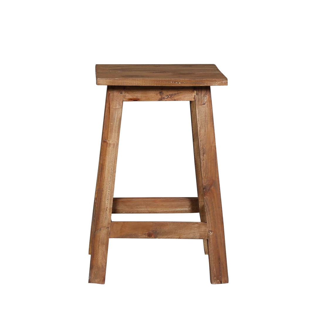 Tabouret en teck Remo