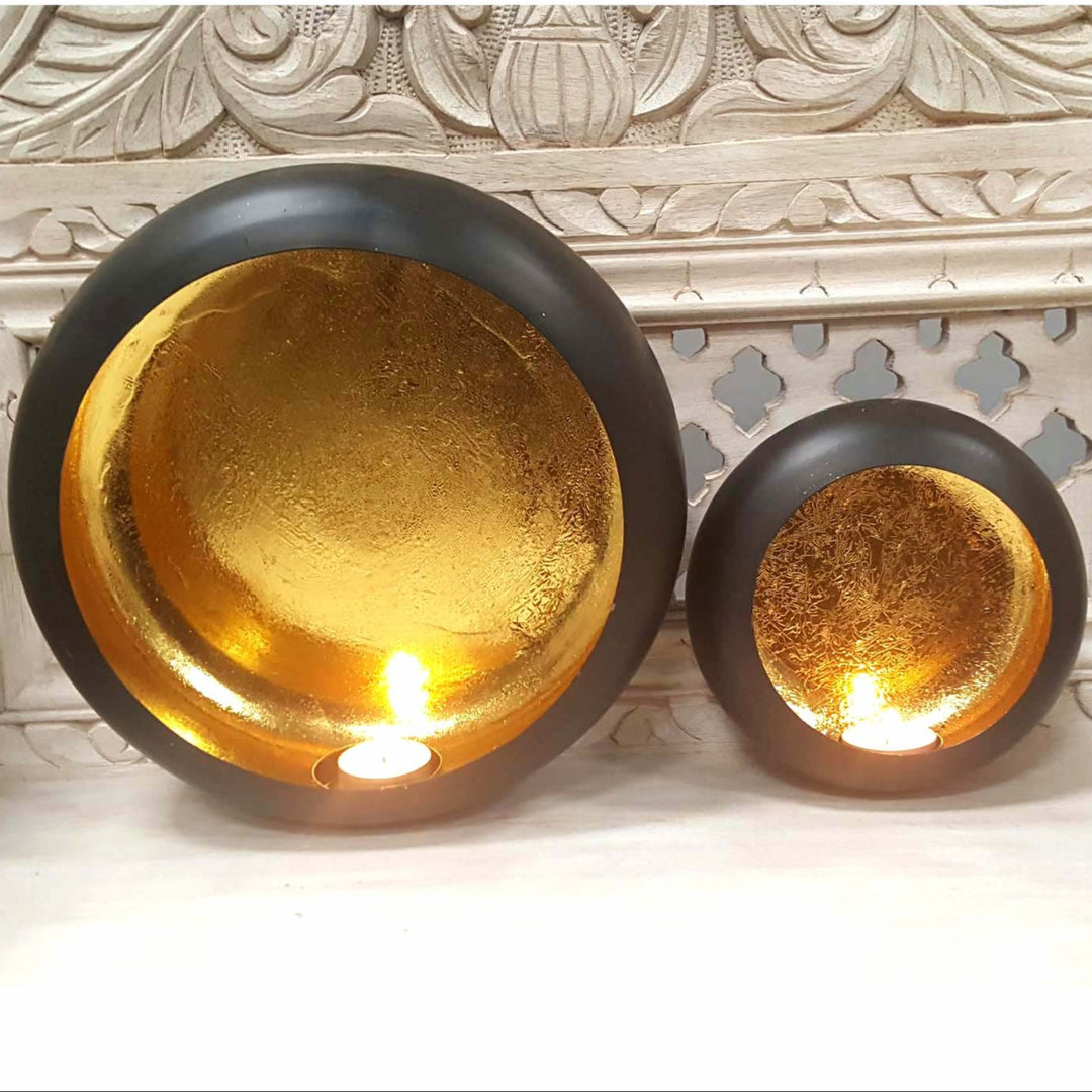 Set de photophores muraux orientaux Dinesh