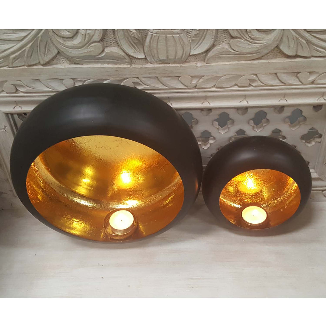 Set de photophores muraux orientaux Dinesh