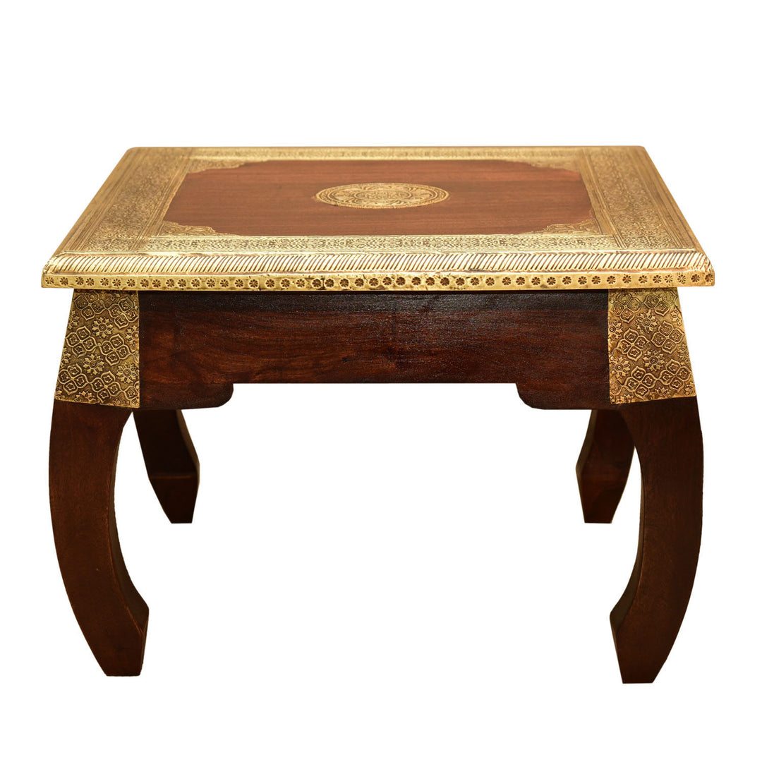 Oosterse OPIUM TAFEL MESSING L