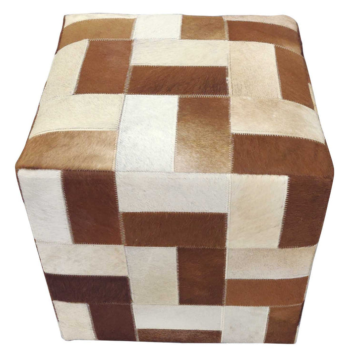 Patchwork Fell Sitzhocker Davita