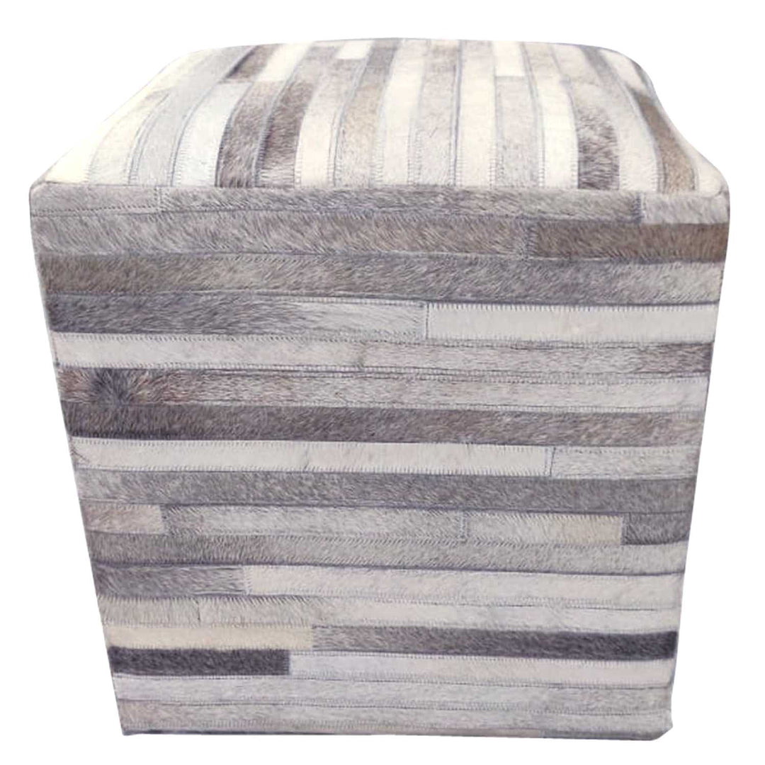 Pouf en patchwork Liem