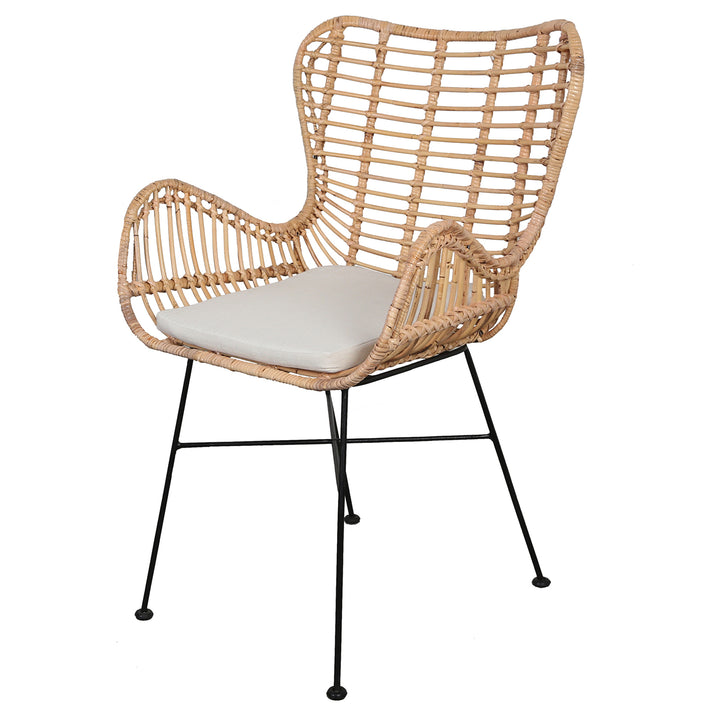 Fauteuil en rotin Monia