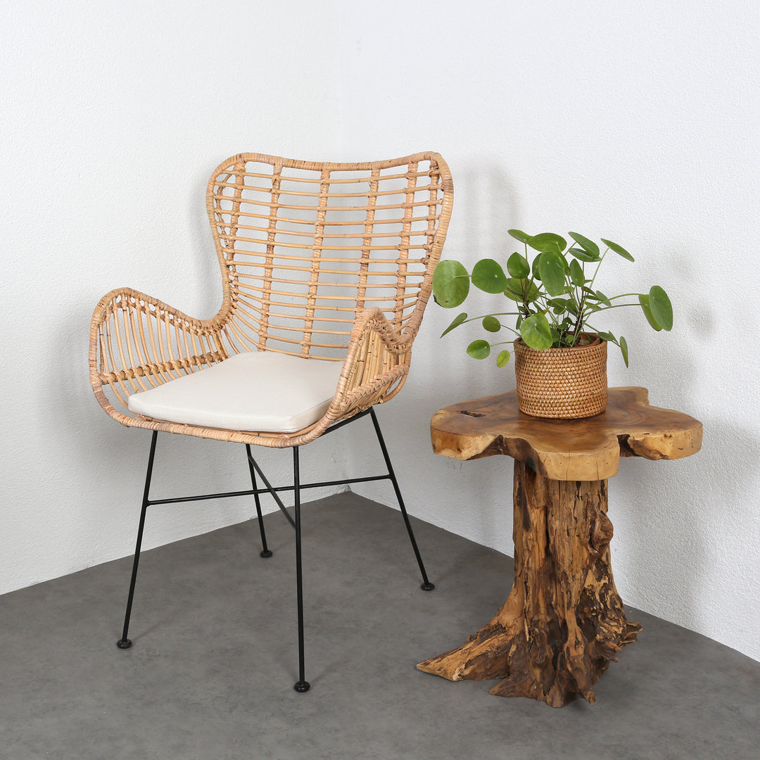 Fauteuil en rotin Monia