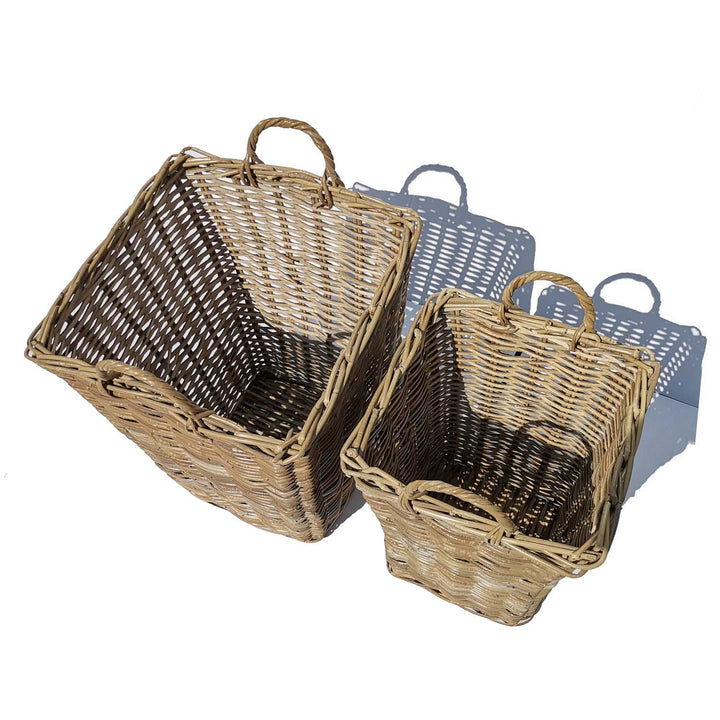 Rattan basket Matera