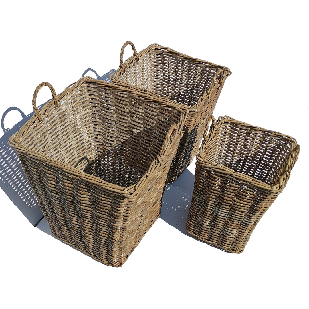 Rattan basket Matera