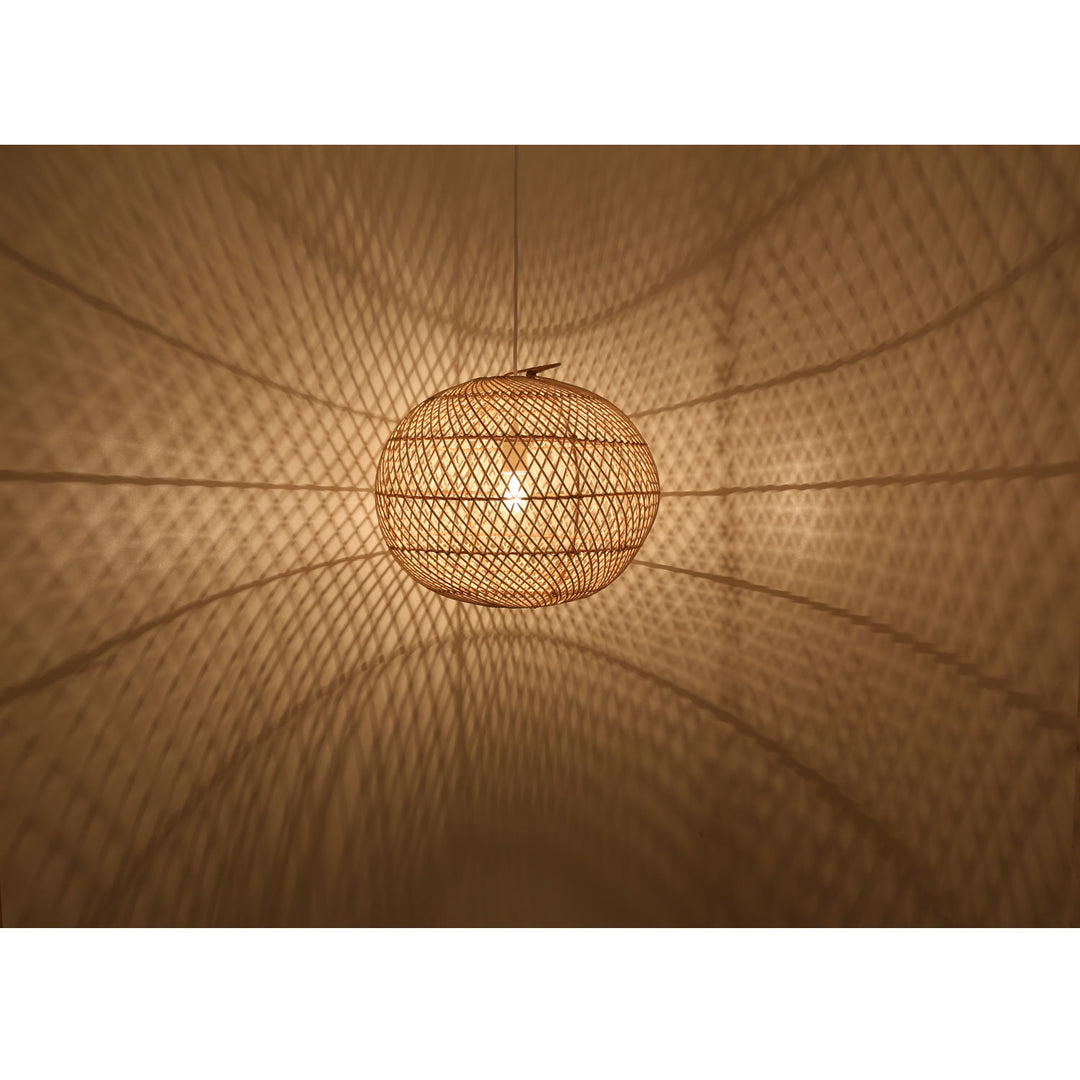 Lampe en rotin Ramia