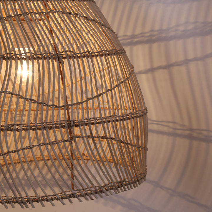Lampe en rotin Nora