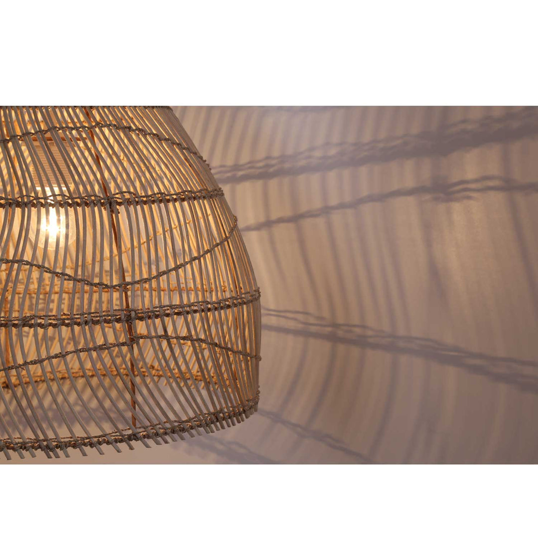 Lampe en rotin Nora