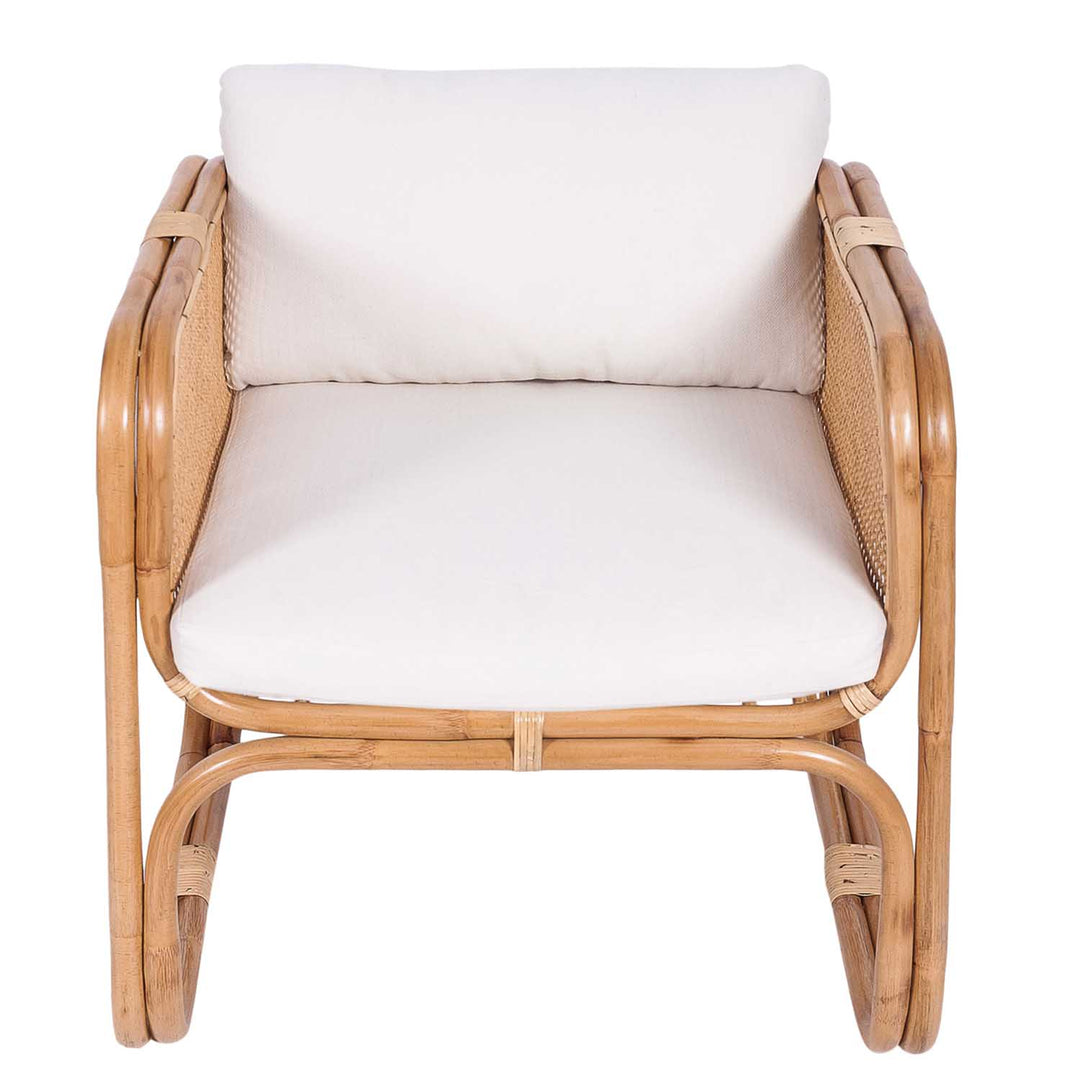 Rattan armchair Bima