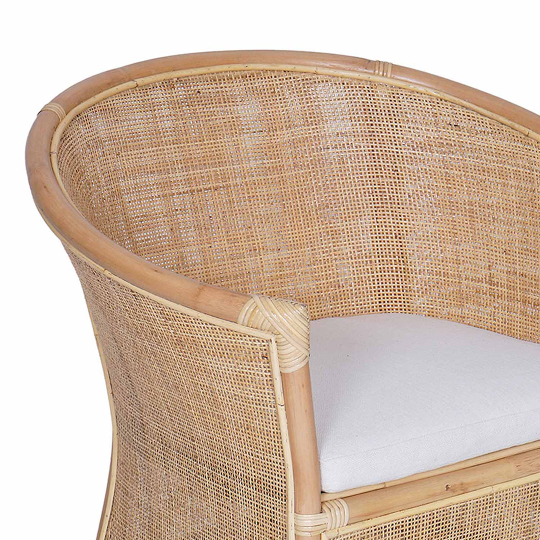 Rattan armchair Sumatra natural