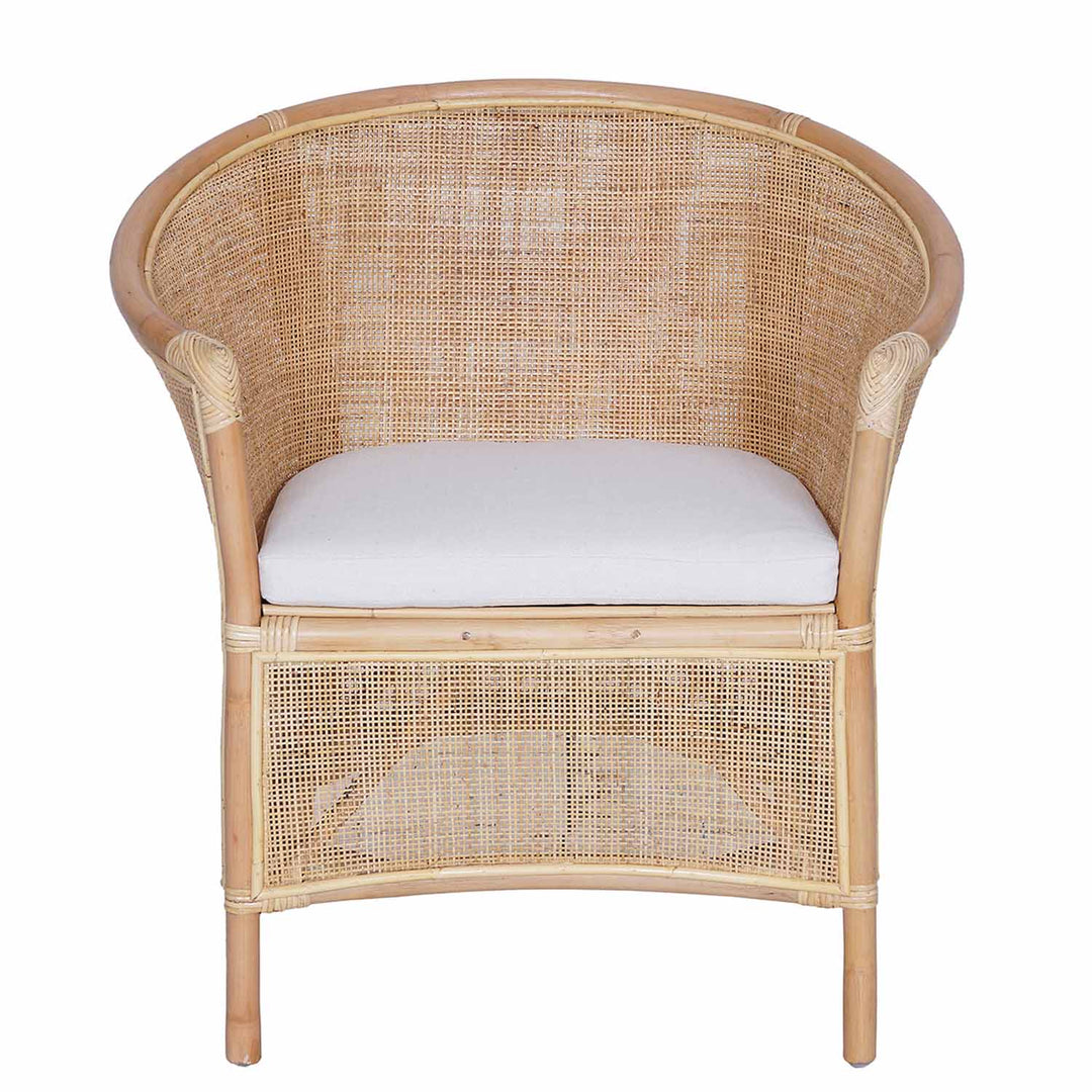 Rattan Sessel Sumatra Natur