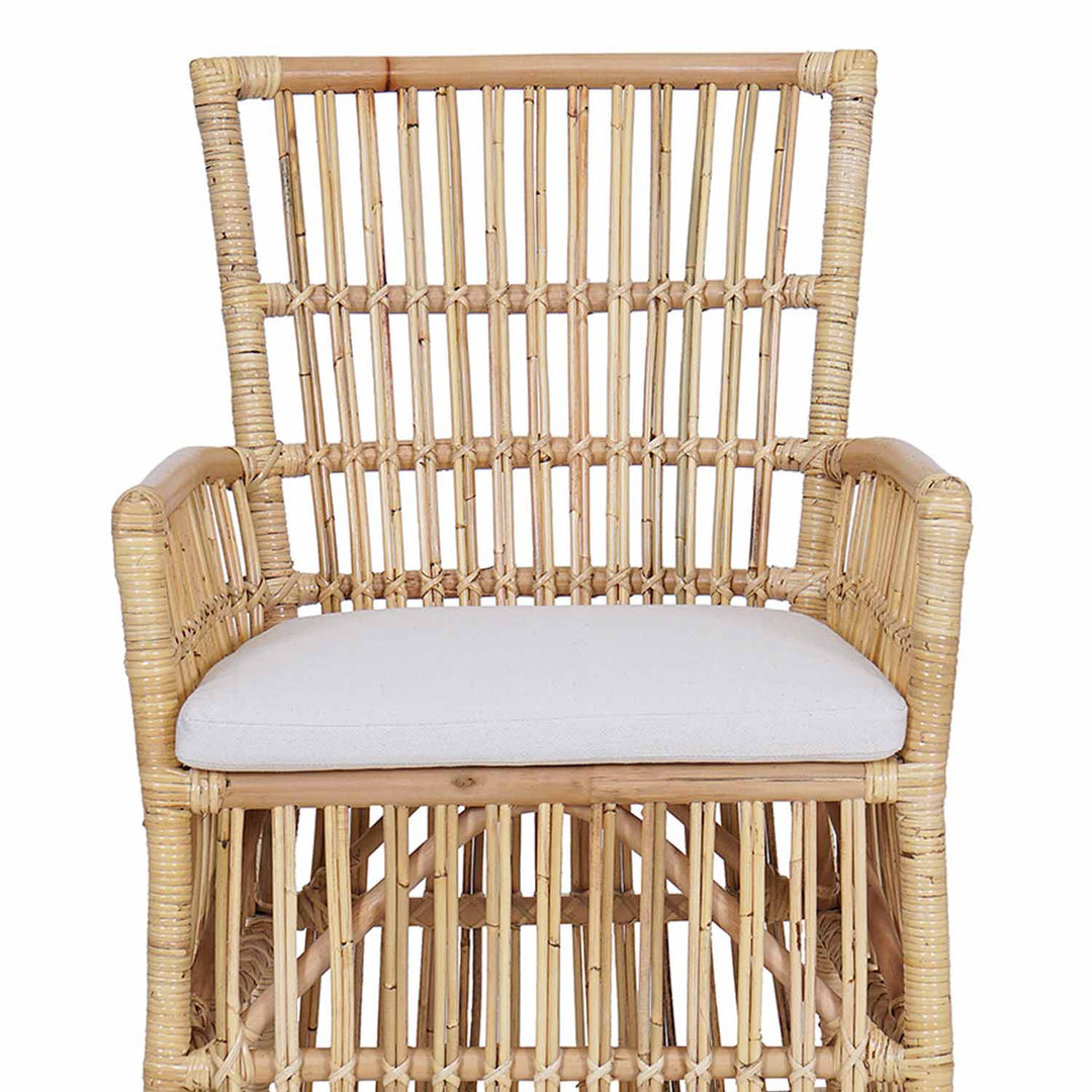 Rattan armchair Susila honey