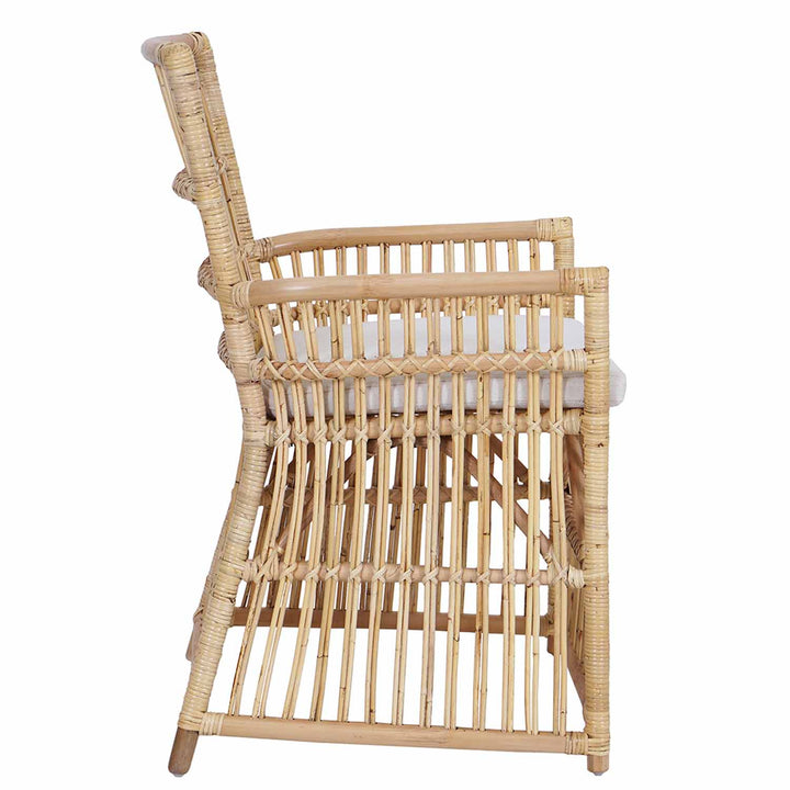 Rattan armchair Susila honey