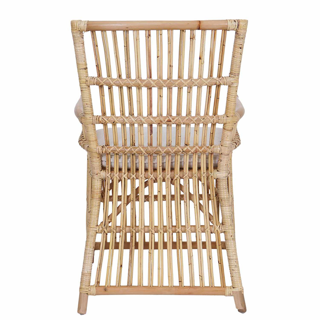 Rattan armchair Susila honey