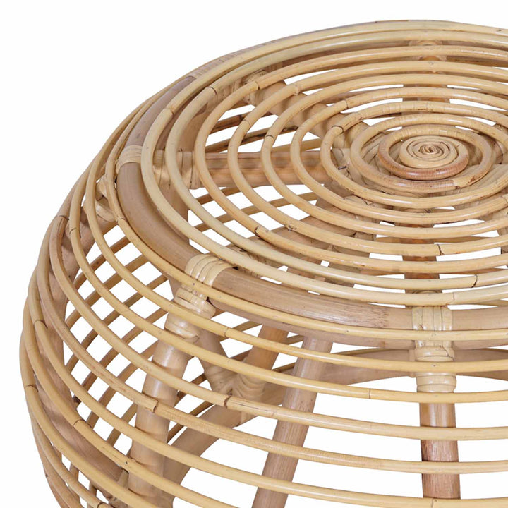 Table basse en rotin Banu