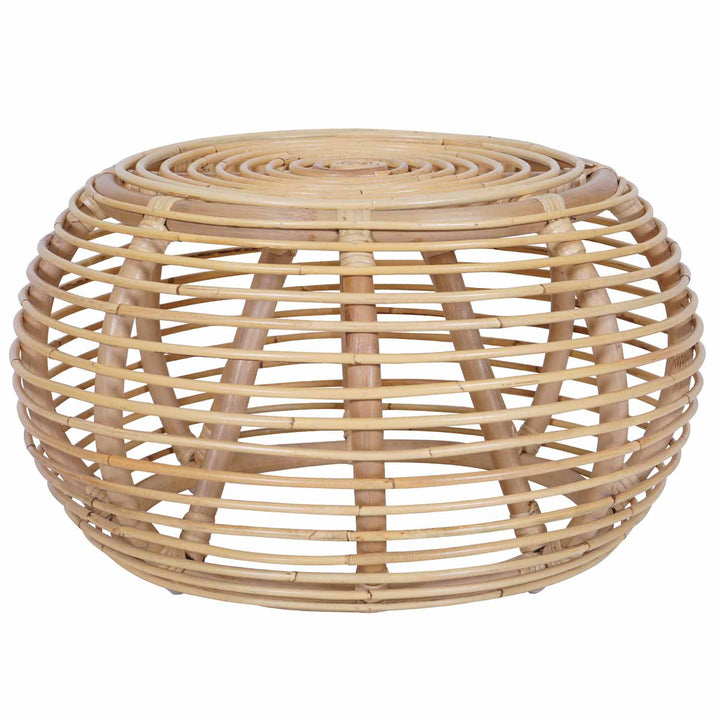 Table basse en rotin Banu