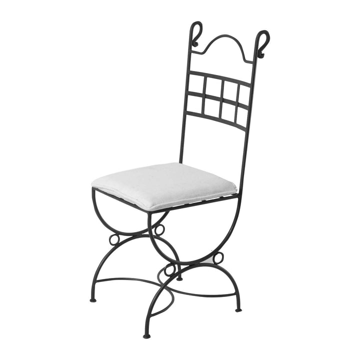 Chaise en fer forgé Nabil