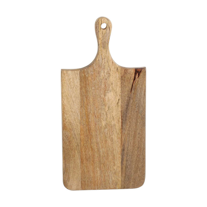 Plateau de service en bois 42 cm avec large poignée