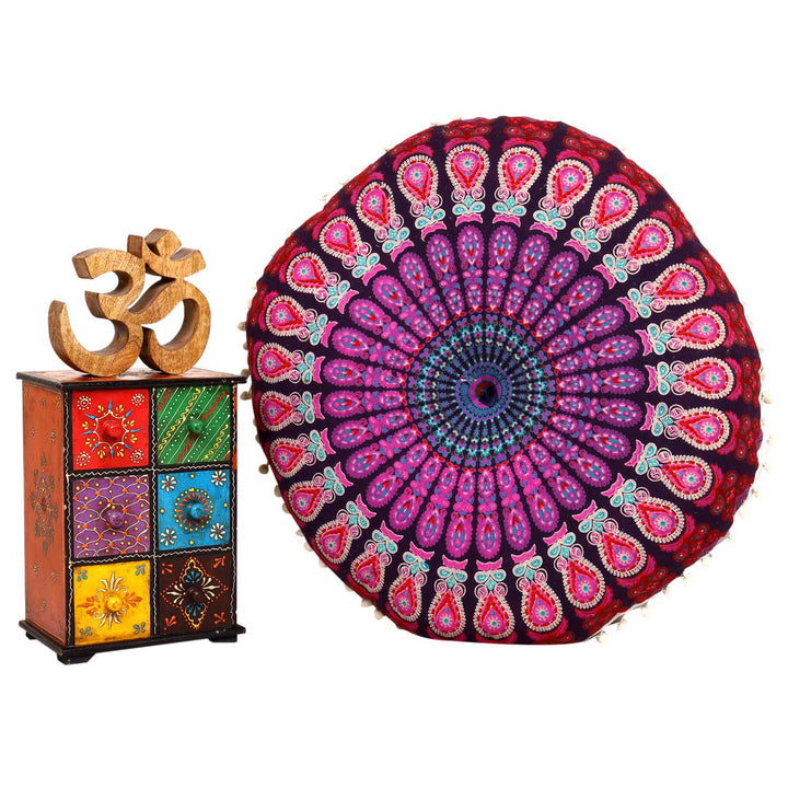 Coussin d'assise Mandala Saira