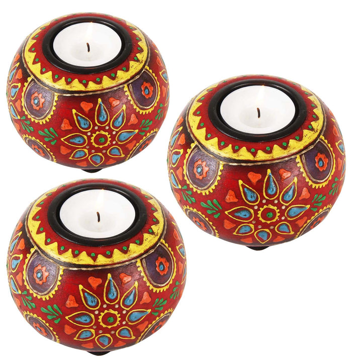 Lot de 3 photophores Anandra