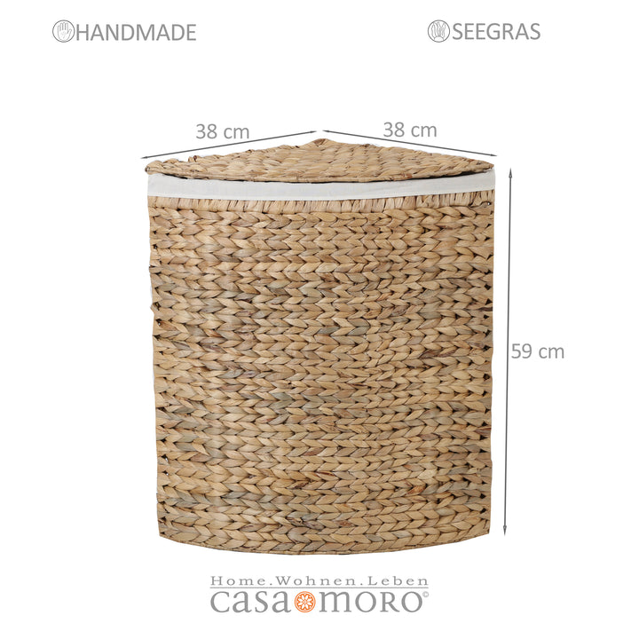 Panier à linge d'angle Viona S