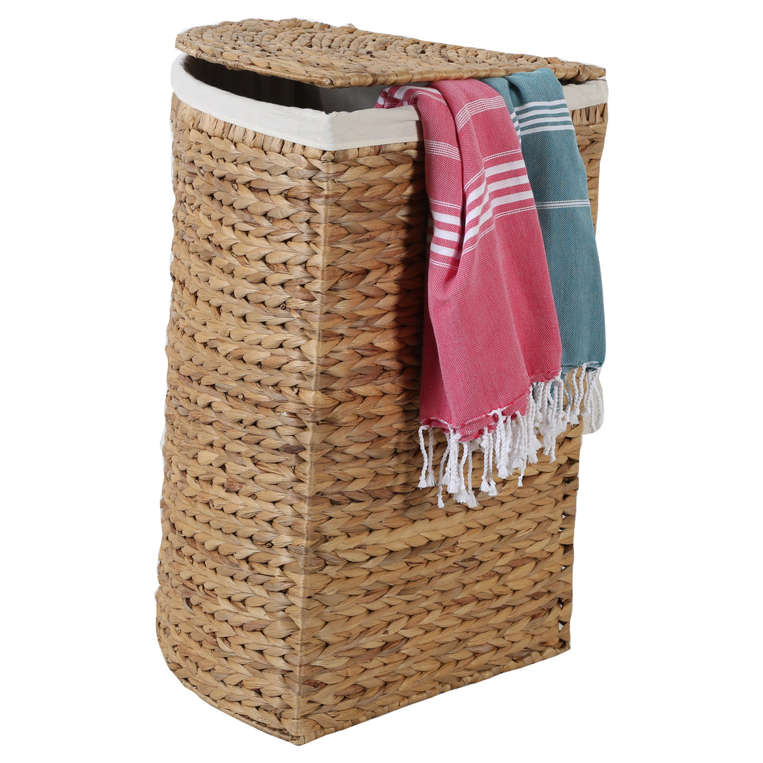 Panier à linge d'angle Viona L