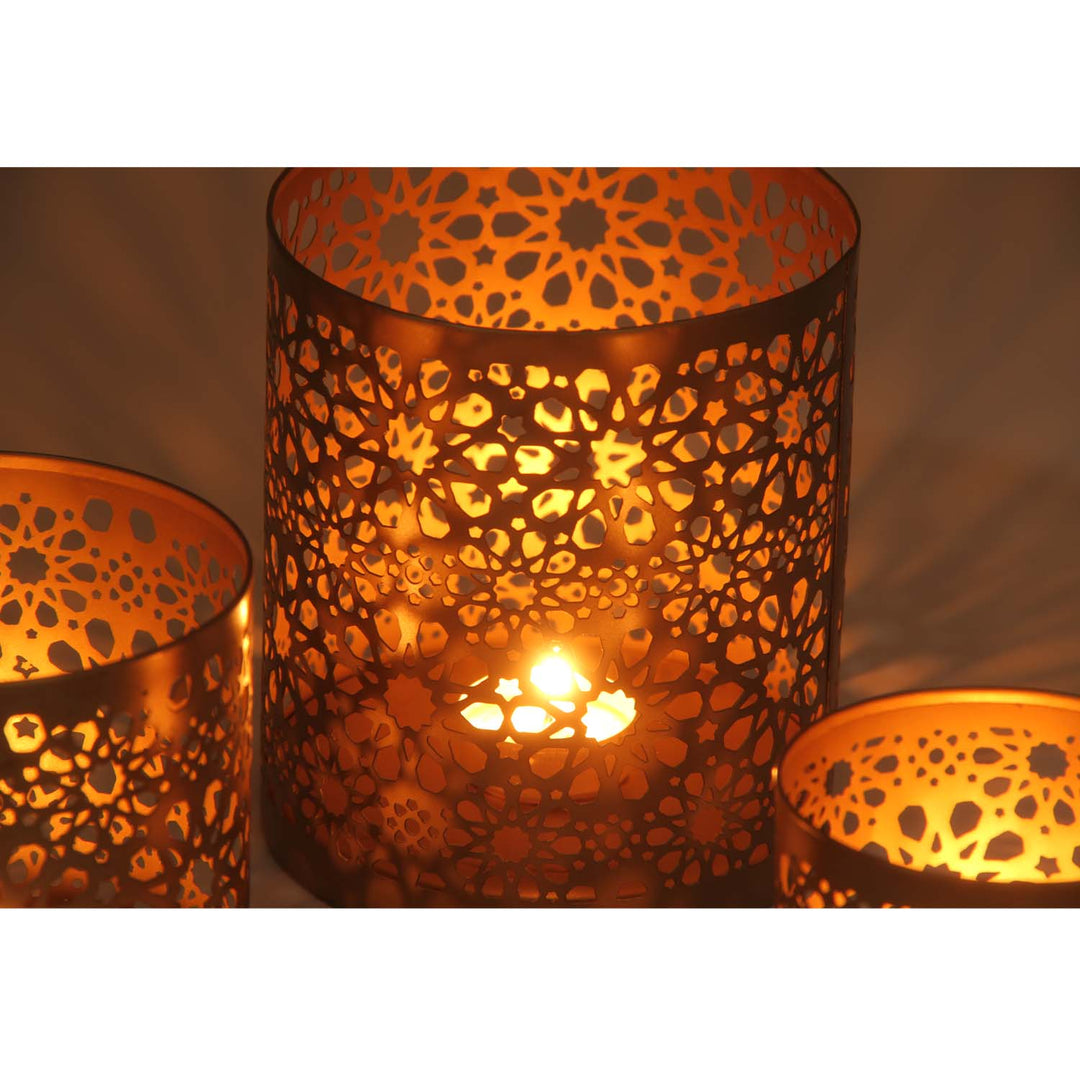 Lampions orientaux Navin, lot de 3