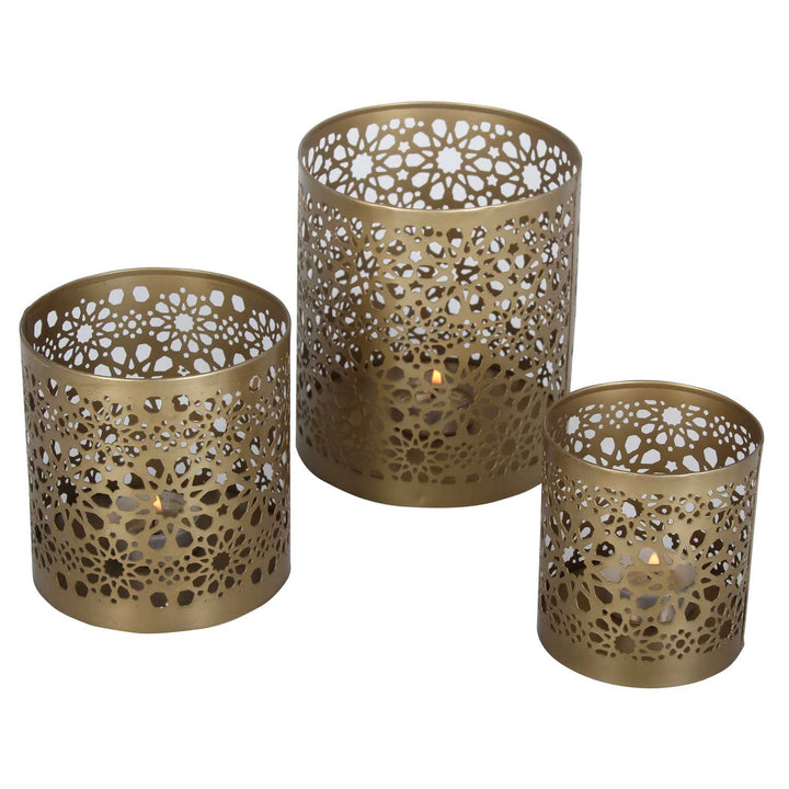 Lampions orientaux Navin, lot de 3