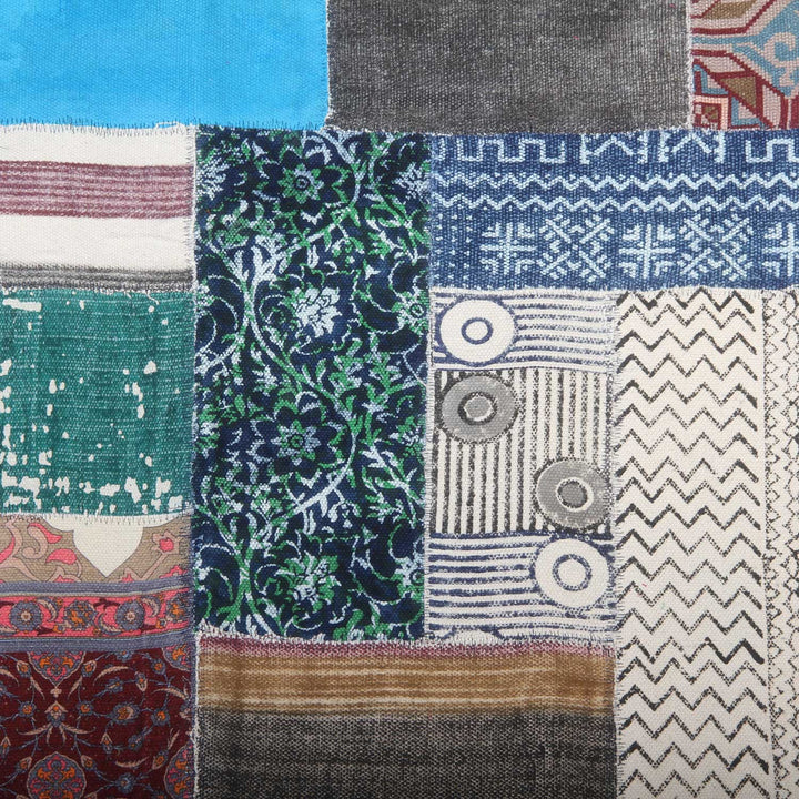 Tapis patchwork oriental Babita