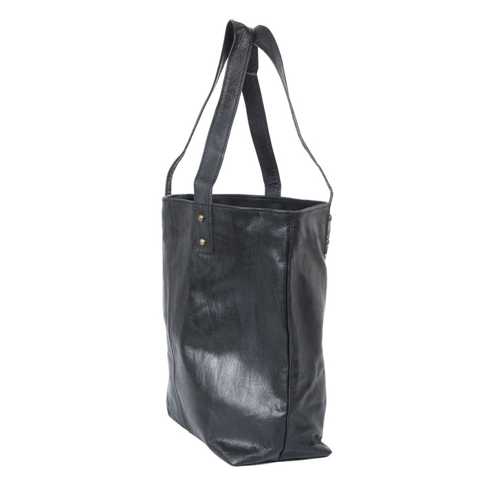 Damen Ledertasche Ayana Schwarz