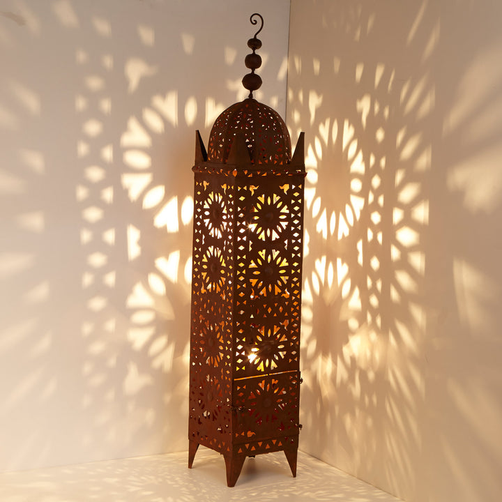 Lanterne marocaine en fer Hilal H144