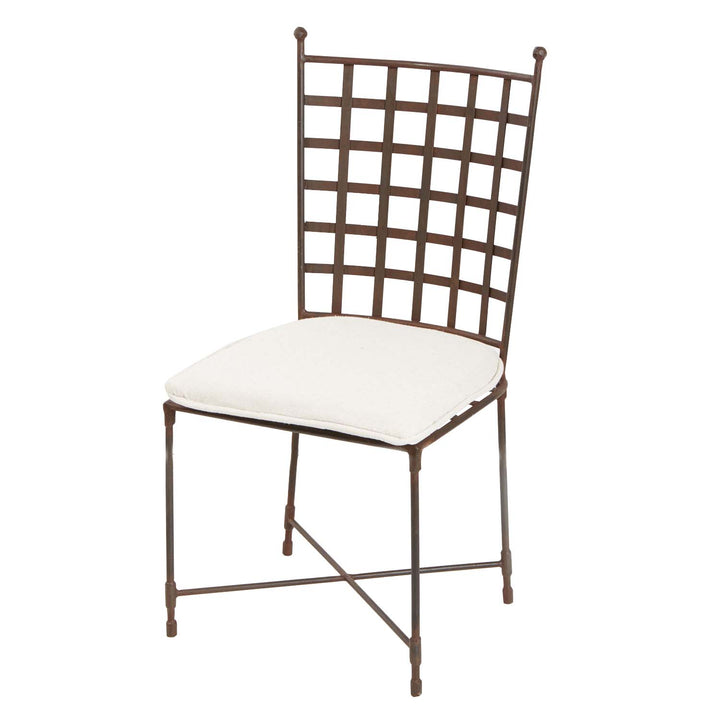 Chaise marocaine en fer Salmane