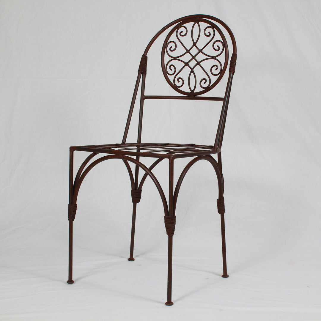 Chaise marocaine en fer Dalya