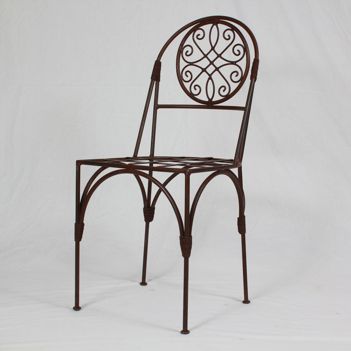 Chaise marocaine en fer Dalya