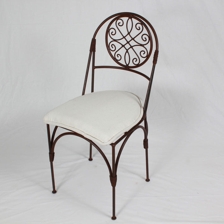 Chaise marocaine en fer Dalya