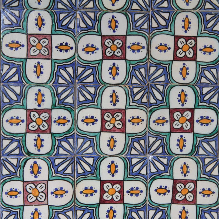Carreau peint à la main Badra