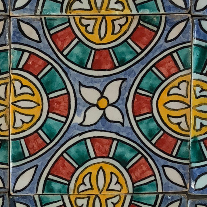 Carreau peint à la main Habil