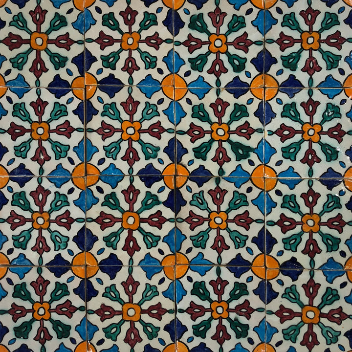 Carreau peint à la main Hafis