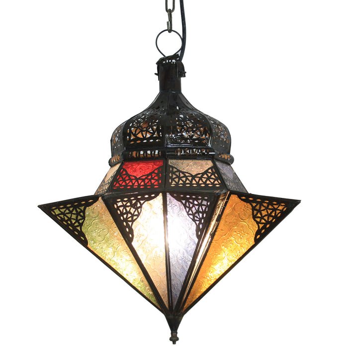 Suspension Jawhara multicolore