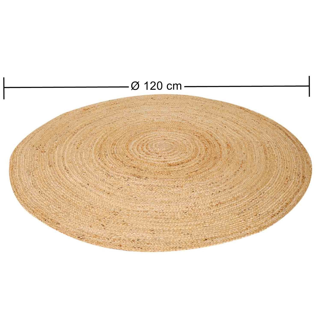 Tapis en jute Tamani Nature
