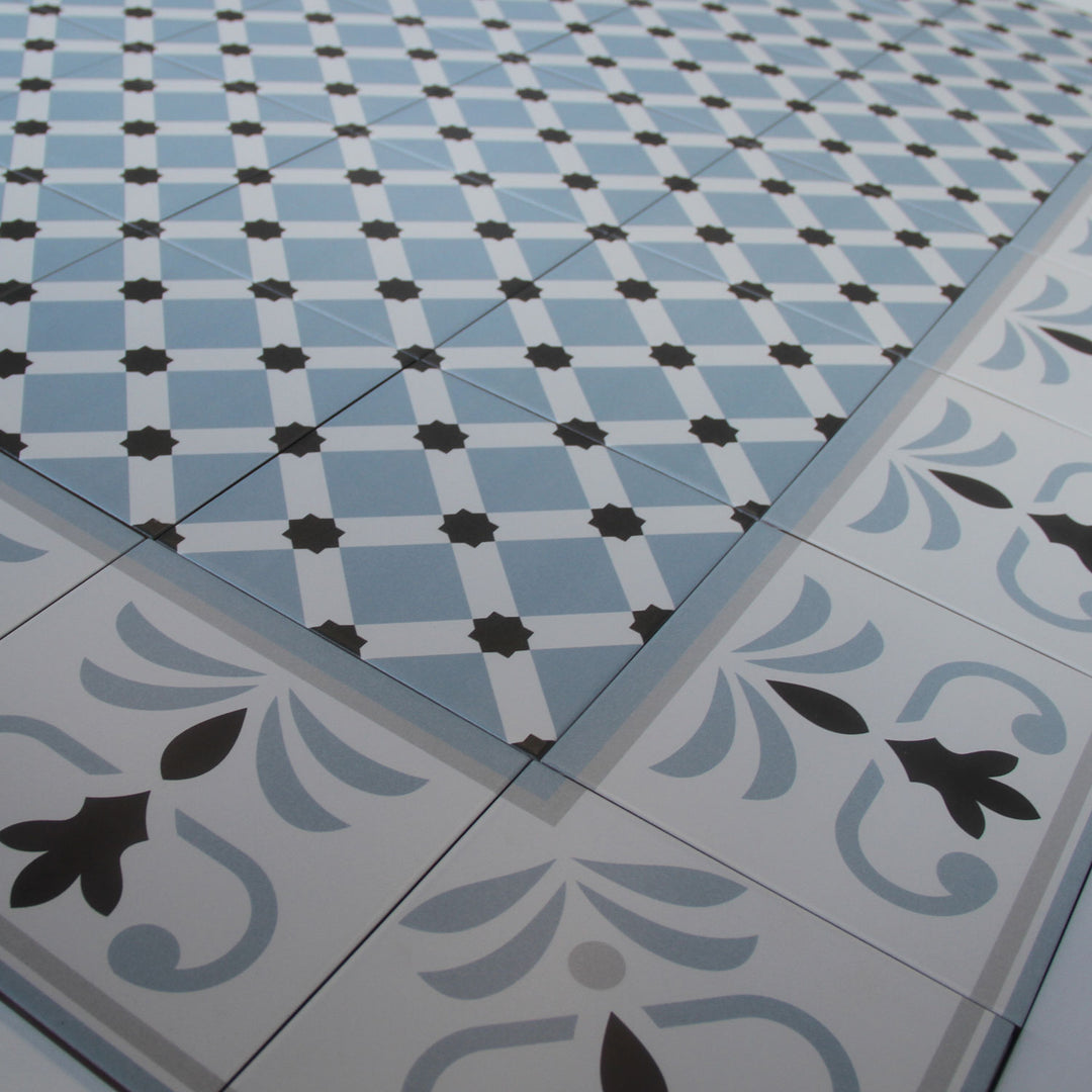 Bordure d'angle marocaine Cadis