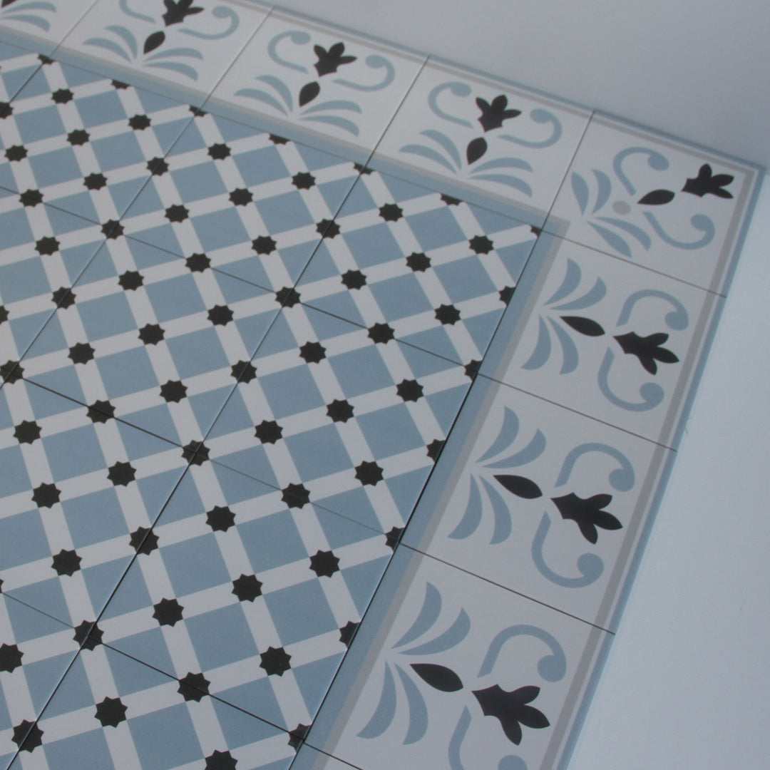 Bordure de carreaux marocains Cadis