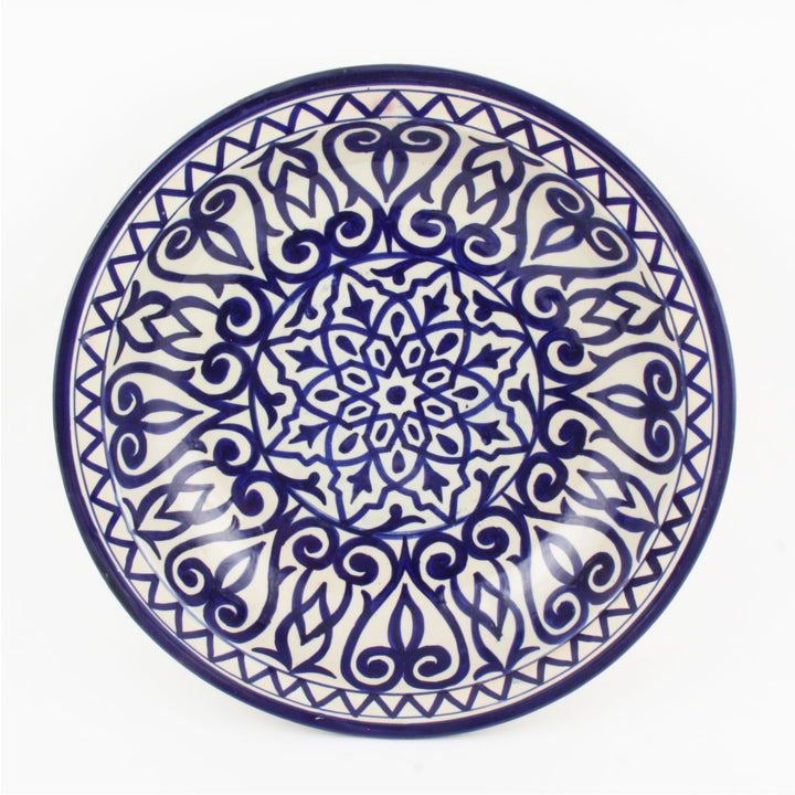 Bol en céramique peint à la main, Maroc F012