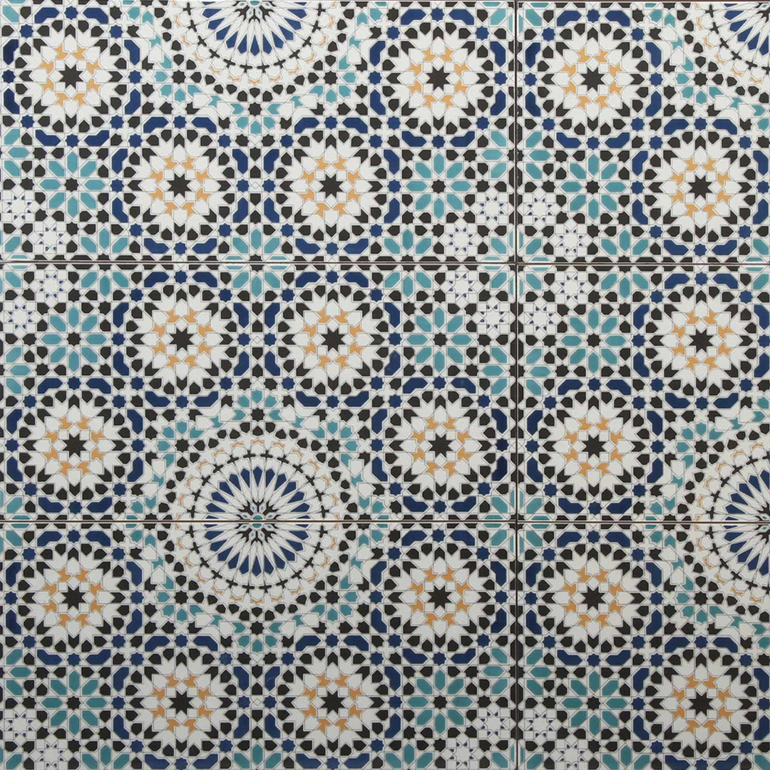 Carrelage mural marocain Riad