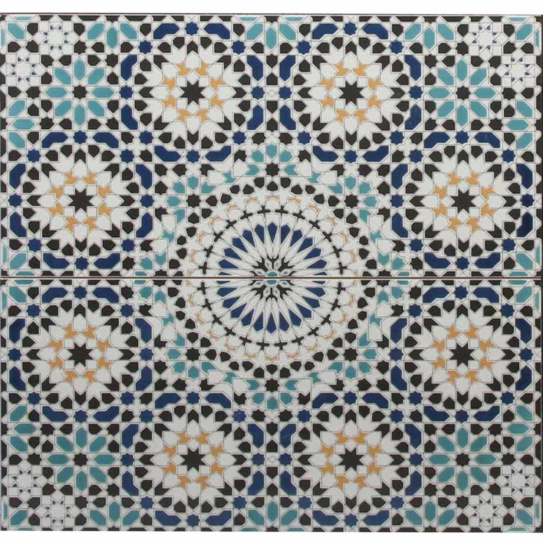 Carrelage mural marocain Riad