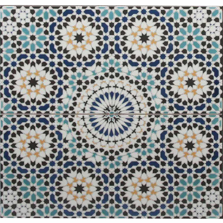 Carrelage mural marocain Riad