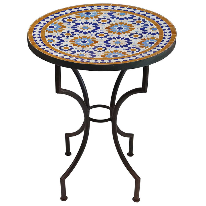 Mosaic table D60 Ankabut Brown