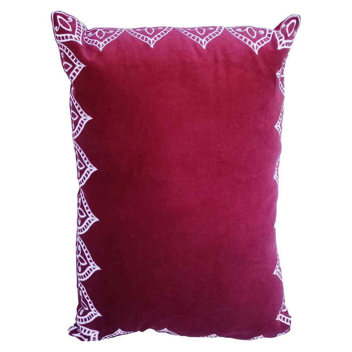 Coussin marocain en velours Luka
