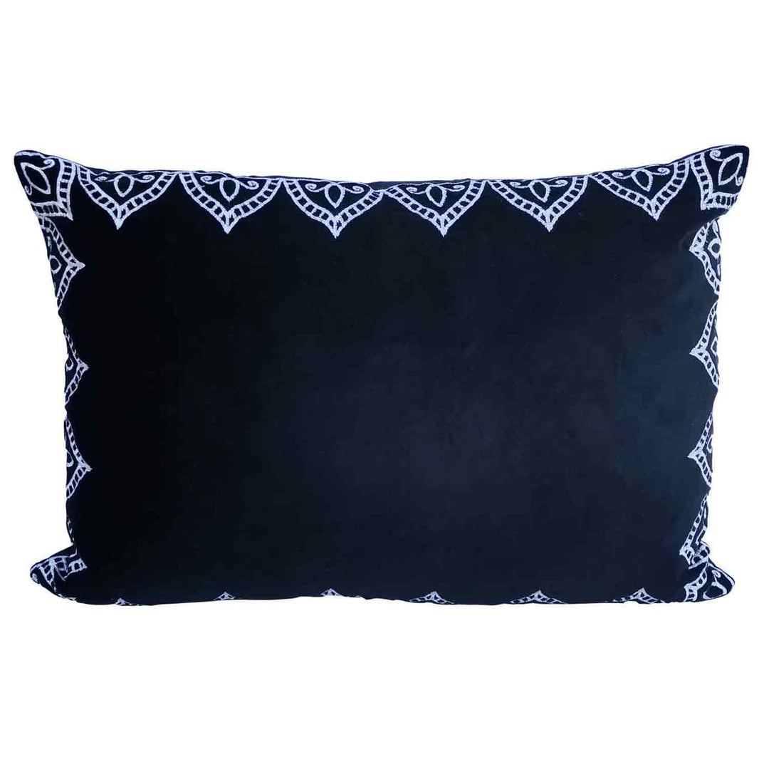 Coussin marocain en velours Luka